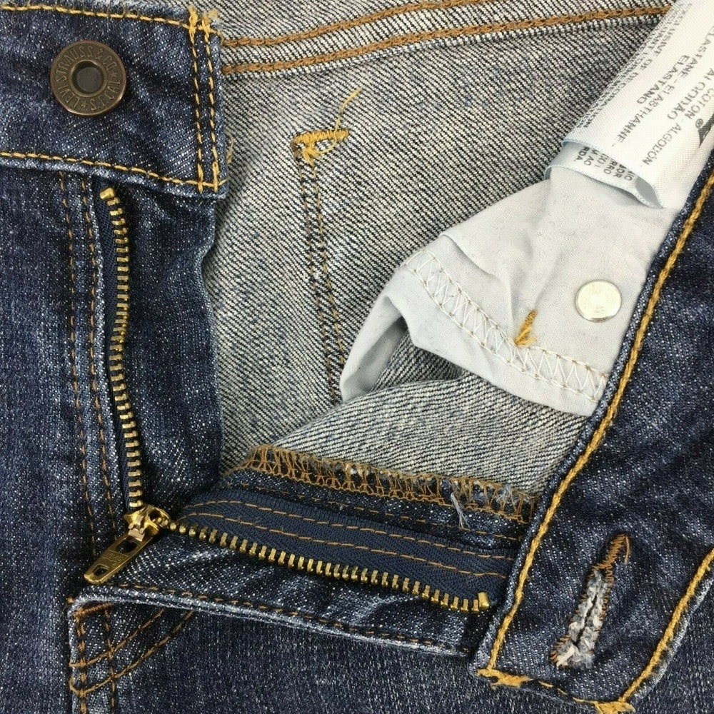 Levi's 515 Boot Cut Jeans Size 8 M Stretch - Picture 5 of 7